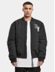 Karl Kani Cazadora bomber OG Old English Quilted negro