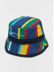 Karl Kani Chapeau Signature Reversible Stripe bleu