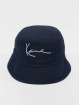 Karl Kani Chapeau Signature Reversible Stripe bleu