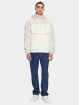 Karl Kani Chaqueta de entretiempo Retro Split Windbreaker blanco