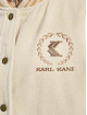 Karl Kani College Jacke Retro Emblem Block beige