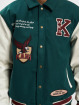 Karl Kani College Jacket Kk Retro Patch Block green