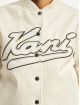 Karl Kani College jakke Varsity Block beige