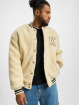 Karl Kani Collegejakker Retro Patch Teddy College Jacket beige