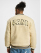 Karl Kani Collegejakker Retro Patch Teddy College Jacket beige