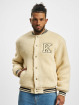 Karl Kani Collegejakker Retro Patch Teddy College Jacket beige