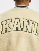 Karl Kani Collegejakker Retro Patch Teddy College Jacket beige