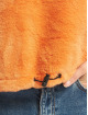 Karl Kani Felpa con cappuccio Varsity Plush arancio