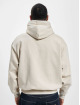 Karl Kani Felpa con cappuccio College Signature bianco