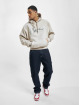 Karl Kani Felpa con cappuccio College Signature bianco