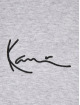 Karl Kani Felpa con cappuccio Small Signature grigio