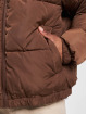 Karl Kani Gewatteerde jassen Chest Signature bruin