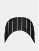 Karl Kani Gorras Flexfitted Retro Patch Pinstripe negro