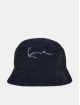 Karl Kani hoed Signature Teddy Bucket blauw