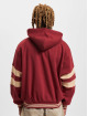 Karl Kani Hoodies Varsity OS červený