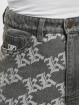 Karl Kani Jean large OG Old English Extra Wide Denim Loose Fit gris