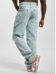 Karl Kani Jeans baggy Retro Baggy Workwear Knee Cut blu