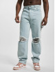 Karl Kani Jeans baggy Retro Baggy Workwear Knee Cut blu