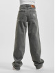 Karl Kani Jeans larghi OG Old English Extra Wide Denim Loose Fit grigio