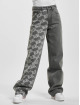 Karl Kani Jeans larghi OG Old English Extra Wide Denim Loose Fit grigio