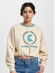 Karl Kani Jersey Retro Emblem Polo Neck Rhombus beis