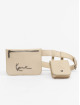 Karl Kani Kabelky Metal Signature Fake Leather Multipocket béžová
