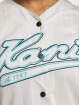 Karl Kani Košile Varsity Pinstripe Baseball bílý