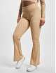 Karl Kani Legging Small Signature Flared Rib beige