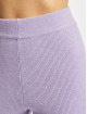 Karl Kani Legging/Tregging Signature Rib Knit purple