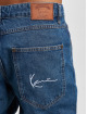Karl Kani Loose fit jeans Small Signature Tape Fivepocket Denim Loose Fit blauw