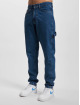 Karl Kani Loose fit jeans Retro Tape Workwear Denim Loose Fit blauw