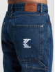 Karl Kani Loose fit jeans Retro Tape Workwear Denim Loose Fit blauw