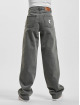 Karl Kani Loose fit jeans OG Old English Extra Wide Denim Loose Fit grijs