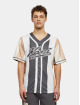 Karl Kani overhemd Varsity Striped Baseball beige