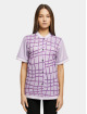 Karl Kani overhemd Varsity Stripe Baseball rose