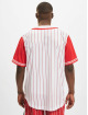 Karl Kani overhemd Block Pinstripe Baseball wit