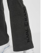 Karl Kani Pantalón deportivo Originals Knit Rib Wide Leg gris
