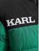Karl Kani Prešívané bundy Retro Block Reversible zelená