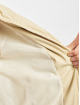 Karl Kani Puffer Jacket Chest Signature Fake Leather beige