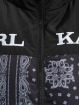 Karl Kani Puffer Jacket Retro Reversible Puffer schwarz