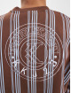 Karl Kani Puserot Small Signature Striped Crew ruskea