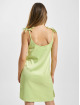 Karl Kani Robe Ksignature Satin vert