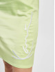 Karl Kani Robe Ksignature Satin vert
