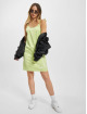 Karl Kani Robe Ksignature Satin vert