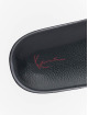 Karl Kani Sandaalit Signature Pinstripe Pool musta
