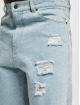Karl Kani shorts Og Heavy Distressed Denim blauw