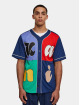 Karl Kani Skjorta Woven Signature Block Baseball blå