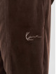 Karl Kani Straight fit jeans Small Signature Velvet bruin