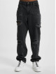 Karl Kani Straight Fit Jeans Retro Workwear Distressed sort