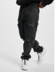 Karl Kani Straight Fit Jeans Retro Workwear Distressed svart